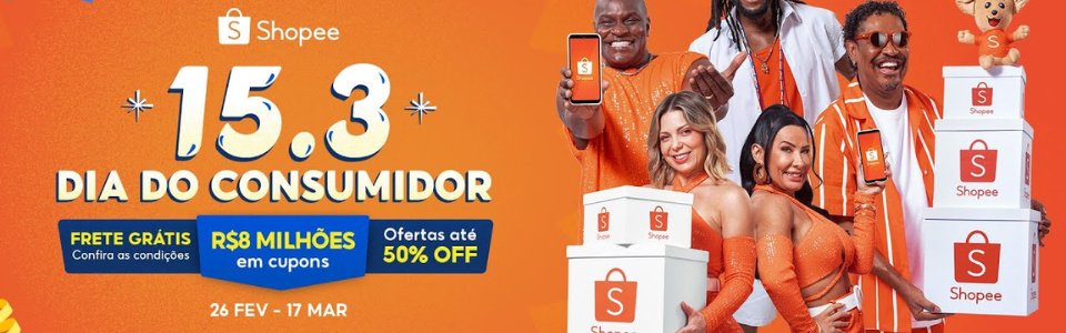 Ofertas Shopee - Dia do Consumidor